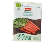 rodelika carrots seeds sementes vivas 2g