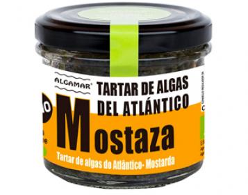 tártaro de algas do atlântico e mostarda algamar 100gr